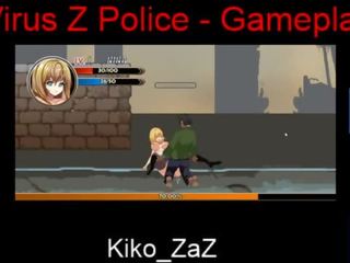 Virus z rendőr picsa - gameplay