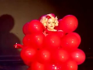 Cabaret बुरलेस्क़ुए डर्टी martini baloon