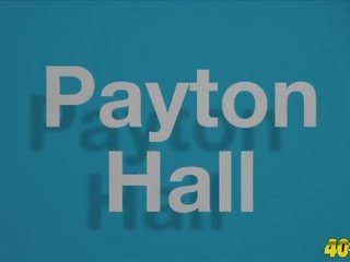 A ใหญ่ ดำ ทิ่ม สำหรับ payton hall
