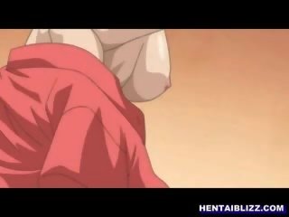 Hentai stunner själv masturberar och groupfucking