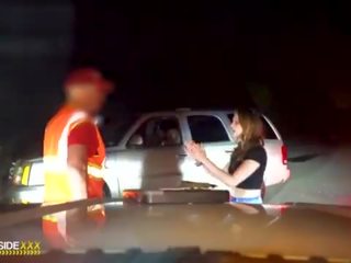 Roadside - openlucht pov roadside seks met een mechanic