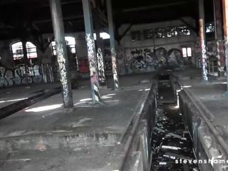 Hun blir boned av jason i en abandoned railway område! stevenshame.dating voksen video movs