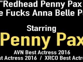 Redhead penny pax ibu fucks anna belle peaks!