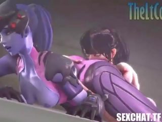 Overwatch sfm the bardzo najlepsze widowmaker brudne film