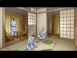 Ganbang v koupel s jap mladý žena (hentai)-- špinavý film kamery 