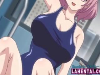 大きい リサ·アン エロアニメ 女の子 で swimsuits