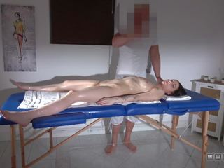 Czech divinity on massage