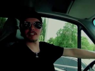 Bums Bus - Hardcore sex clip in the backseat with slutty German blonde enchantress