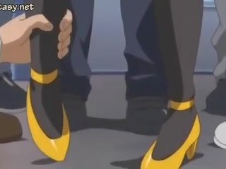 Seksual anime tilki getting rubbed