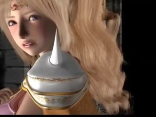 Blonde hentai princes pussy licked and nailed hard