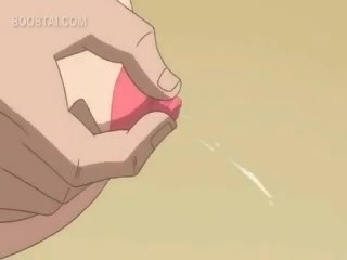 Naken rödhårig animen baben blåsning peter i sextionio