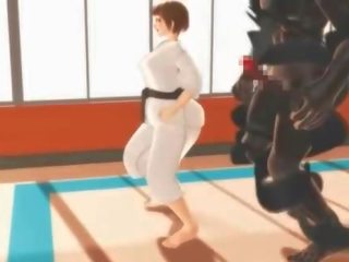 エロアニメ karate 恋人 吐き気 上の a 大規模な メンバー で 3d