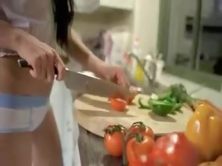 Unreal овоч в її туга вагіна