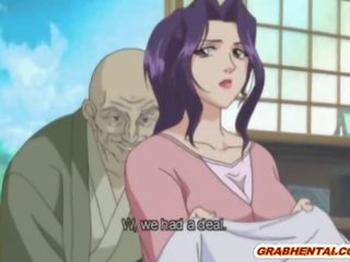 Cockhungry anime rosto coberto por ejaculações shortly depois tittyfuck