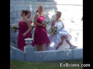 Exhibitionist brides!