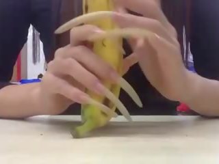 기분 longnails 바나나 새로운, 무료 아마추어 성인 클립 02