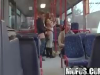 Mofos b laturi - bonnie - public sex oraș autobus footage.