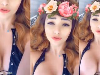 Adorable AGONY Orgasm Face Young Redhead girlfriend Real Masturbation