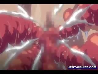 Siyam buwan manga may bigtits binubutasan lahat butas sa pamamagitan ng tentacles halimaw