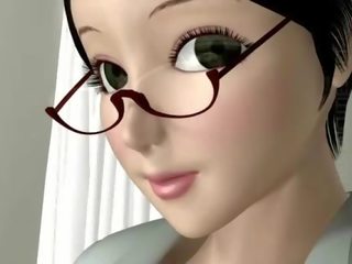 Barulhento 3d anime freira chupar pila