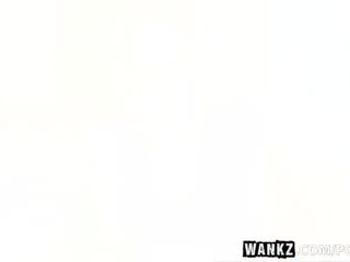 Wankz- 杰达 史蒂文斯 spermed 上 眼镜