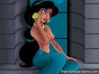 Aladdin y jazmín adulto vídeo