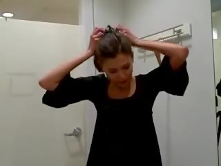 Michelle in the changing room, free in changing room adult movie mov