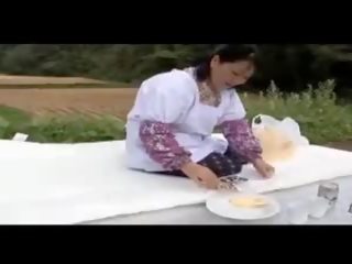 آخر دهن الآسيوية perfected مزرعة زوجة, حر الثلاثون فيلم سم مكعب