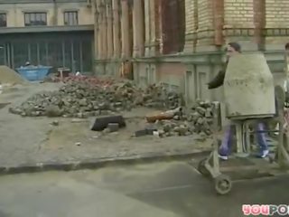 독일의 트레일러 공원 더러운 비디오