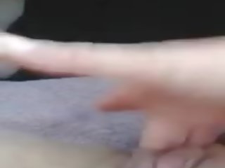 BBW deity Fingers Cunt and Squirts While Sitting in the