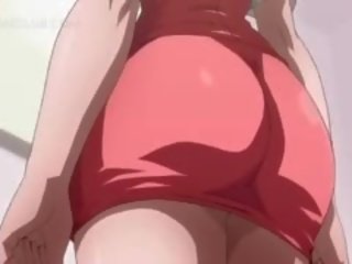 Menggoda 3d anime deity meniup dan seks / persetubuhan keras prick