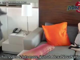 Alexa Nova is naughty fancy woman who seduces her friend's boyfriend&excl;