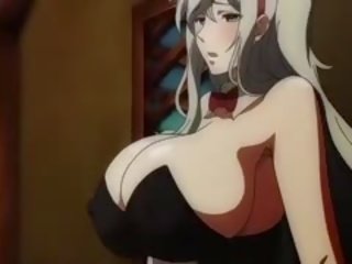 Hard up Fantasy Anime clip With Uncensored Big Tits, Group,