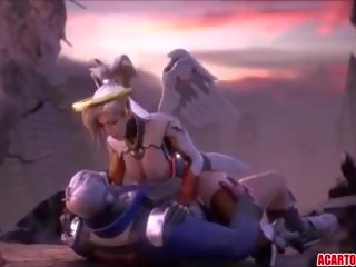 Overwatch Mercy adult clip Compilation for Fans, X rated movie 80