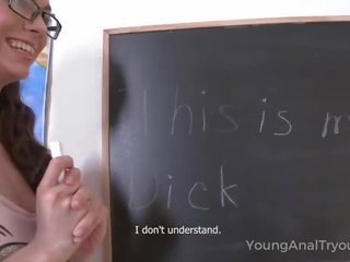 Teacher gives his perky Student a Special Lesson