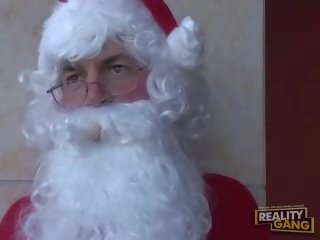 Hardcore Uniform sex clip on Christmas