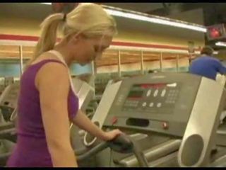 Gym tits out film