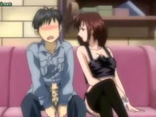 Tempting Anime call girl In Black Stockings