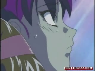 Hentai young woman With Gun In Her Mouth Gets Hard Fucked